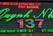 호치민 대표 마사지 137 마사지