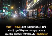 호치민 1군 내 가라오케 등 유흥업소 영업정지