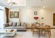 빈홈 2룸 거실형 – 호치민 아파트 숙소