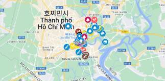 호치민 유흥 지도 끝판왕 ver2024 호치민 대동 떡지도 S-3